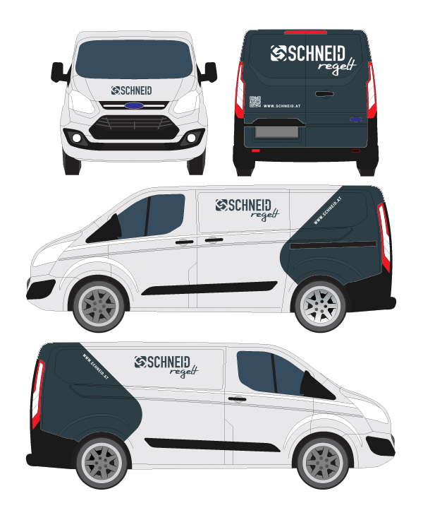 Schneid Branding Fahrzeugbeklebung