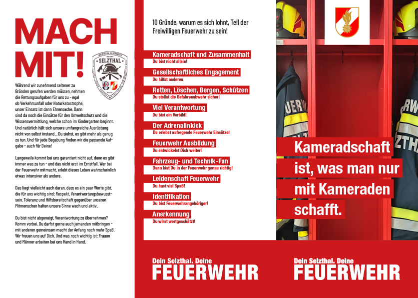 FF Selzthal Mitgliederwerbung Folder