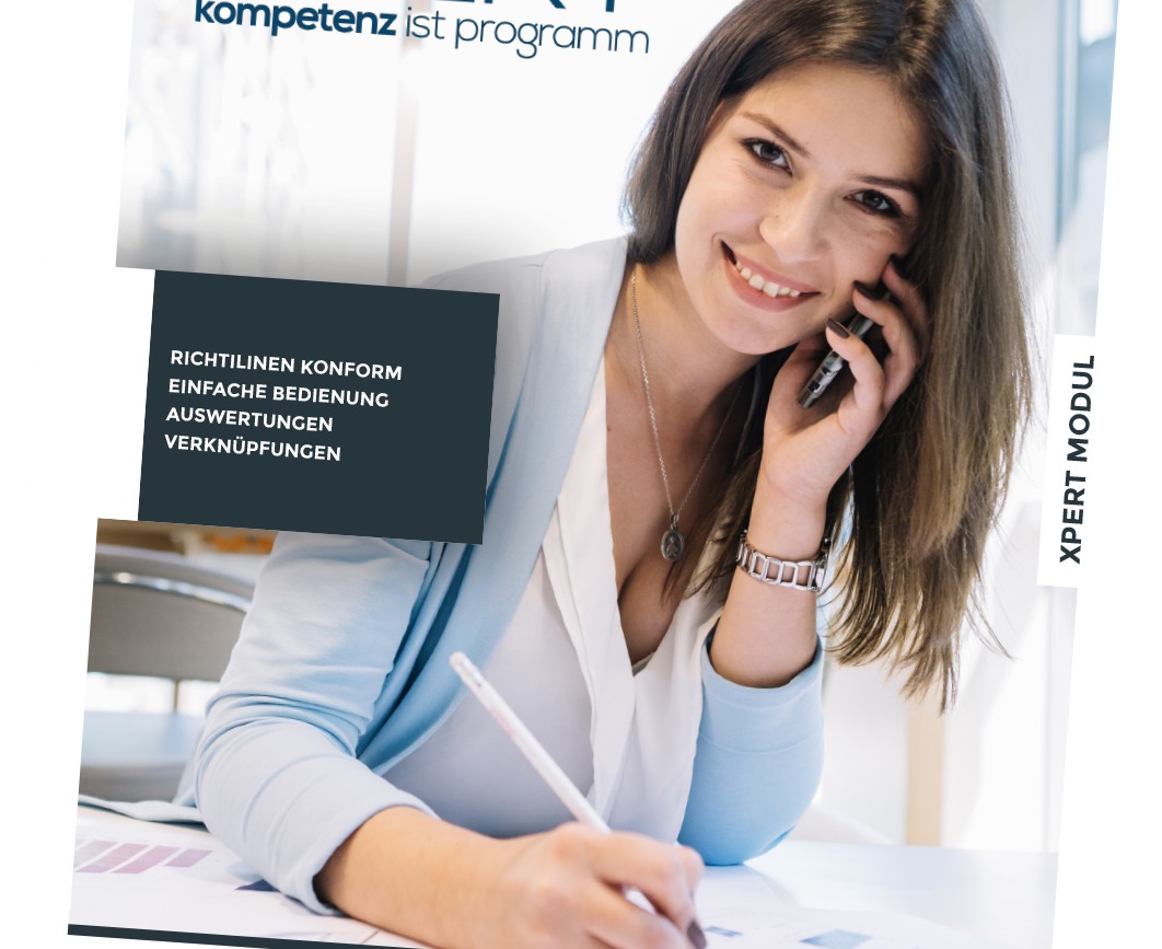 Xpert Wien Anwaltsoftware UI Branding Editorial